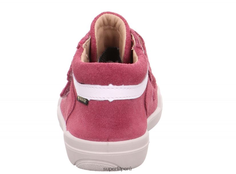educación física Superfit bebés superfree - zapatillas bajas con cierre de velcro rosa/blanco V06L24394 zapatillas bajas