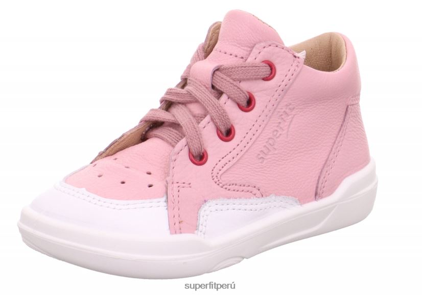 educación física Superfit bebés superfree - zapatillas bajas con cordones rosa/blanco V06L24258 zapatillas bajas