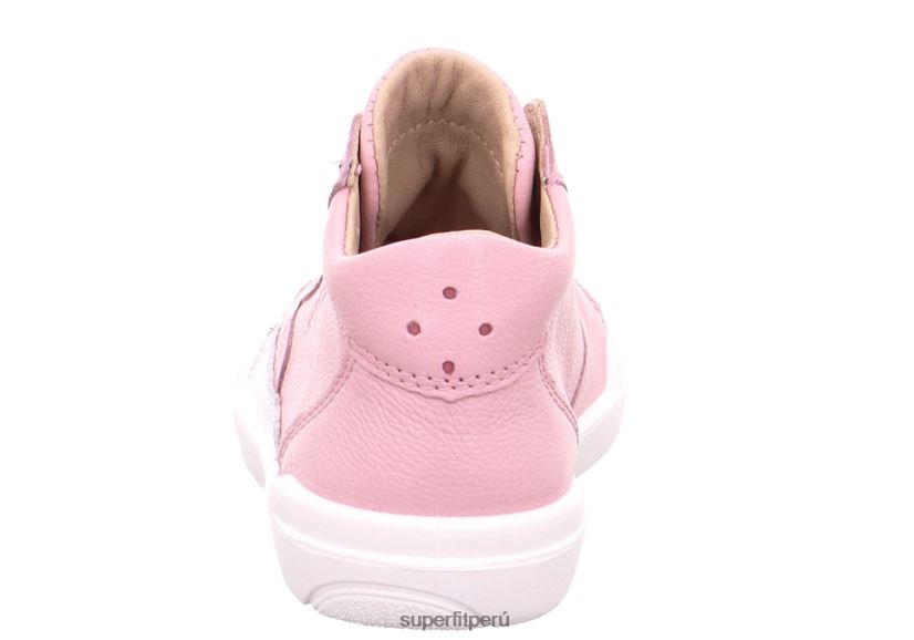 educación física Superfit bebés superfree - zapatillas bajas con cordones rosa/blanco V06L24258 zapatillas bajas
