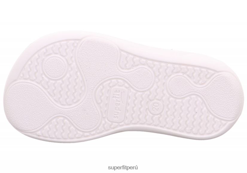 educación física Superfit bebés superfree - zapatillas bajas con cordones rosa/blanco V06L24258 zapatillas bajas