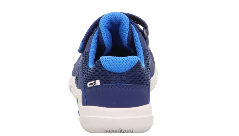 educación física Superfit bebés trace - zapatillas bajas con cierre de velcro azul V06L24542 zapatillas bajas