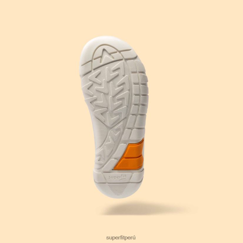 educación física Superfit bebés trace - zapatillas bajas con cierre de velcro azul/naranja V06L24540 zapatillas bajas