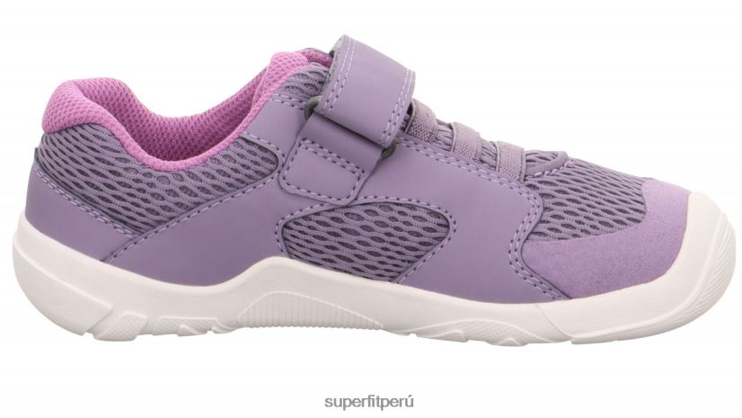 educación física Superfit bebés trace - zapatillas bajas con cierre de velcro púrpura V06L24541 zapatillas bajas