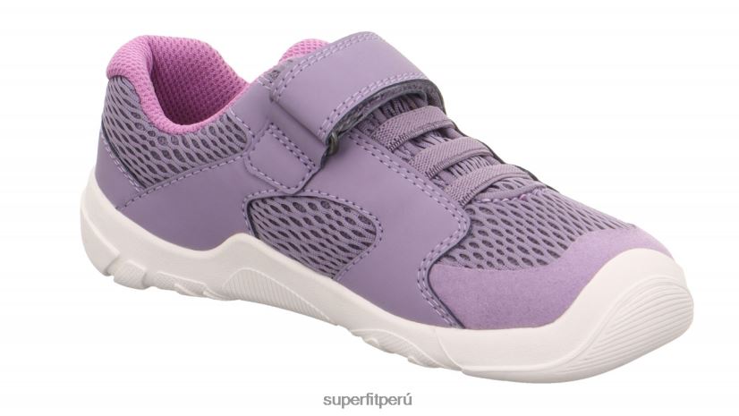 educación física Superfit bebés trace - zapatillas bajas con cierre de velcro púrpura V06L24541 zapatillas bajas