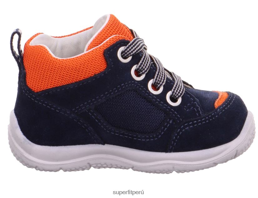 educación física Superfit bebés universe - zapatillas bajas con cordones azul rojo V06L24409 zapatillas bajas