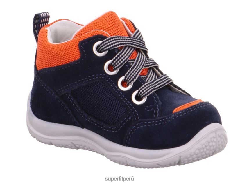 educación física Superfit bebés universe - zapatillas bajas con cordones azul rojo V06L24409 zapatillas bajas