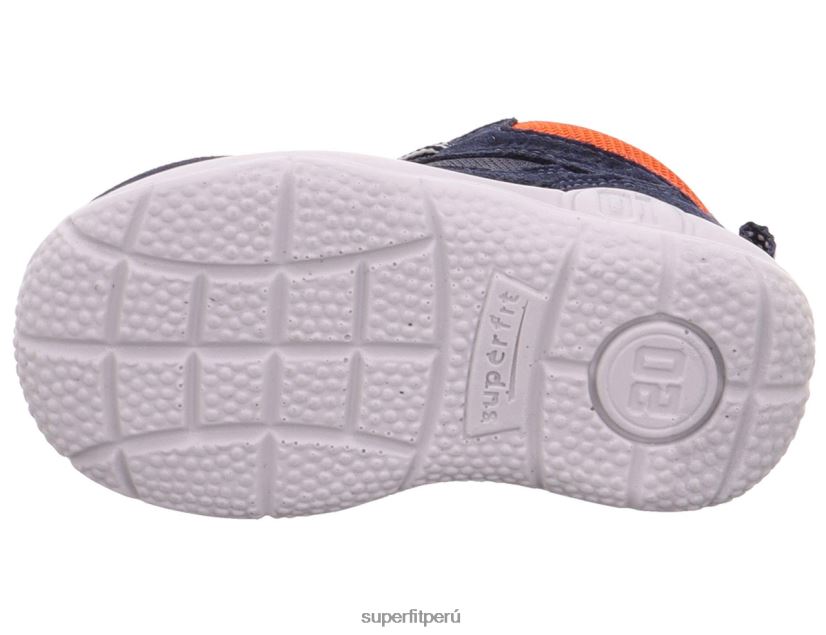 educación física Superfit bebés universe - zapatillas bajas con cordones azul rojo V06L24409 zapatillas bajas