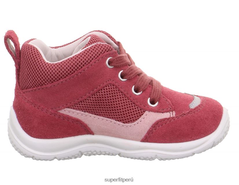 educación física Superfit bebés universe - zapatillas bajas con cordones rosa V06L24314 zapatillas bajas
