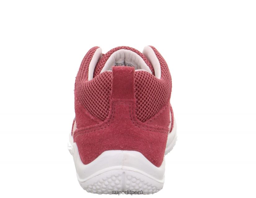 educación física Superfit bebés universe - zapatillas bajas con cordones rosa V06L24314 zapatillas bajas
