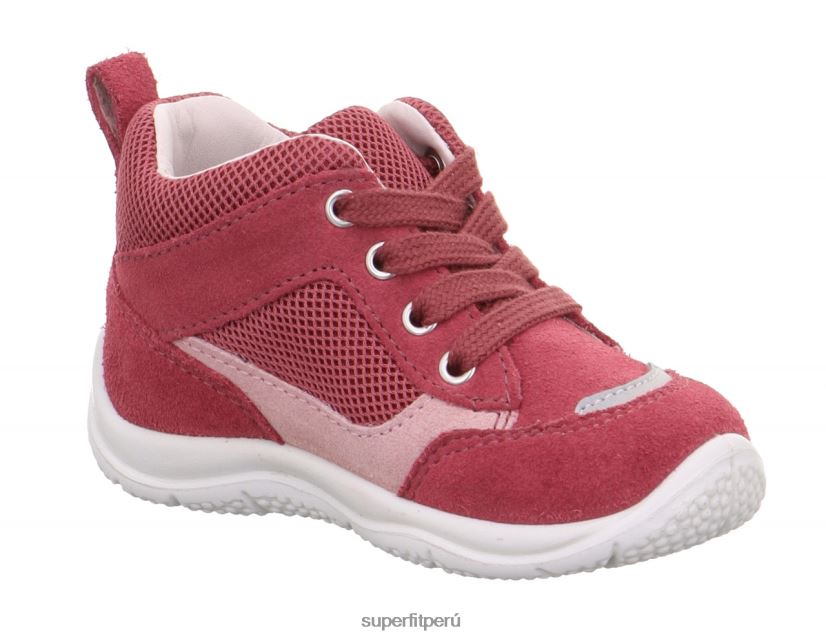 educación física Superfit bebés universe - zapatillas bajas con cordones rosa V06L24314 zapatillas bajas