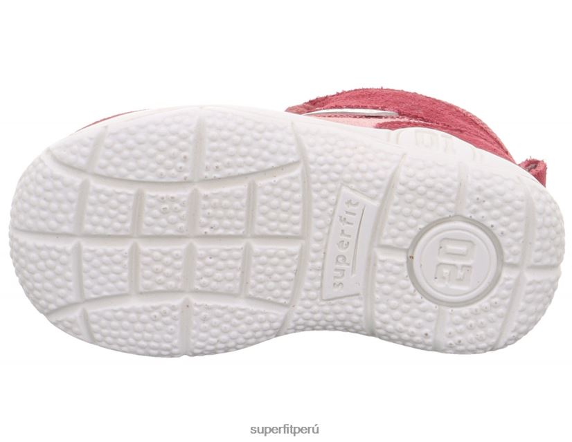 educación física Superfit bebés universe - zapatillas bajas con cordones rosa V06L24314 zapatillas bajas