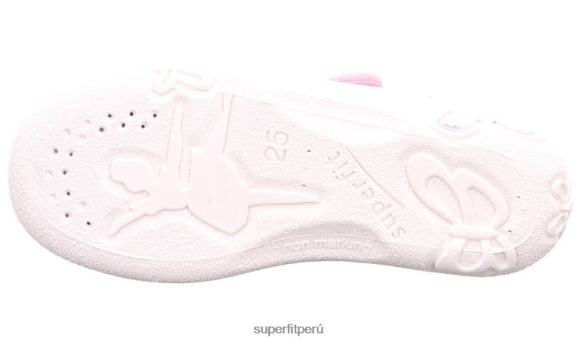 educación física Superfit bebés belinda - pantufla con cierre de velcro rosa V06L2467 zapatillas