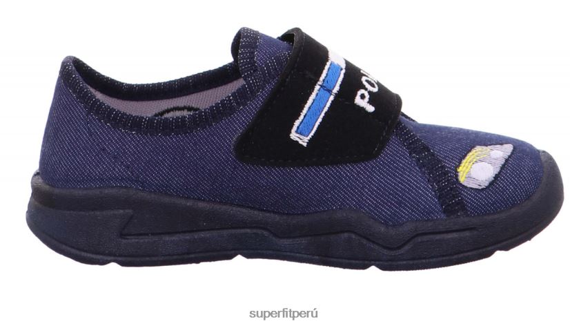 educación física Superfit bebés benny - zapatilla con cierre de velcro azul V06L24103 zapatillas