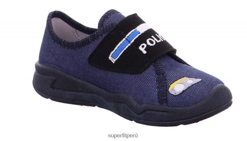 educación física Superfit bebés benny - zapatilla con cierre de velcro azul V06L24103 zapatillas