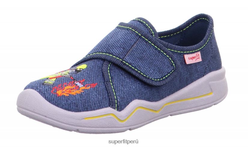 educación física Superfit bebés benny - zapatilla con cierre de velcro azul V06L24150 zapatillas