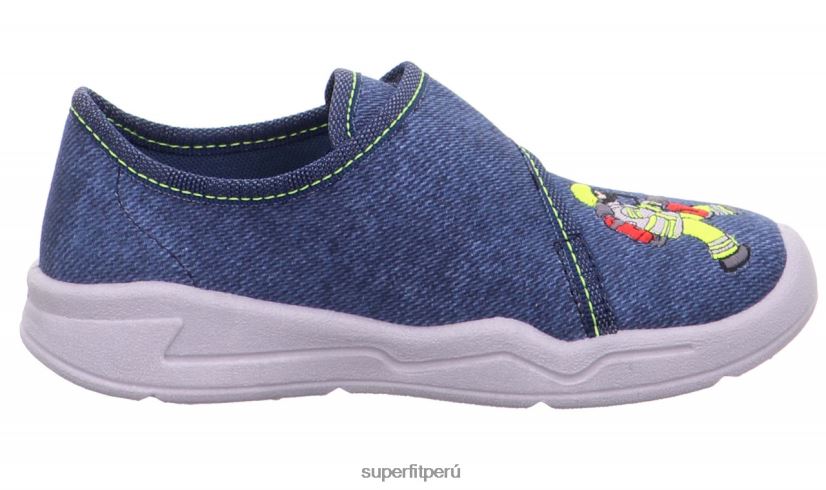 educación física Superfit bebés benny - zapatilla con cierre de velcro azul V06L24150 zapatillas