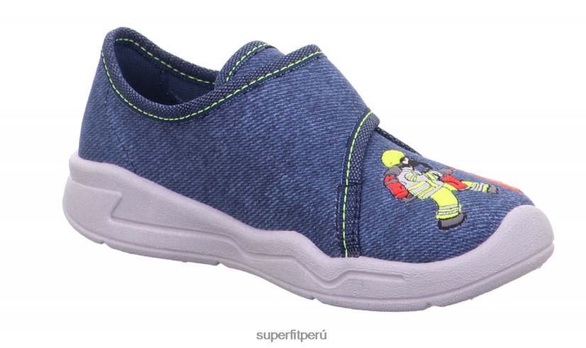 educación física Superfit bebés benny - zapatilla con cierre de velcro azul V06L24150 zapatillas