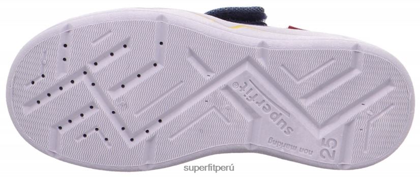 educación física Superfit bebés benny - zapatilla con cierre de velcro azul V06L24150 zapatillas