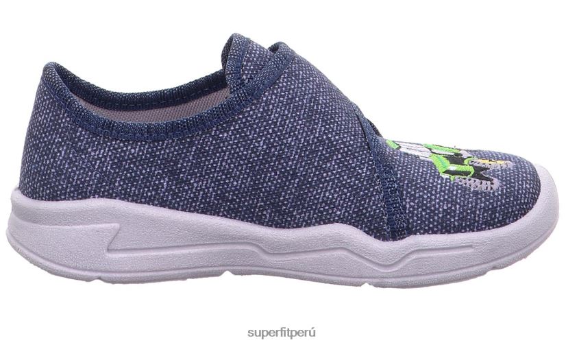 educación física Superfit bebés benny - zapatilla con cierre de velcro azul V06L2446 zapatillas