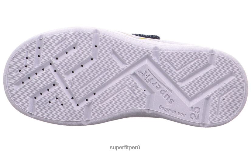 educación física Superfit bebés benny - zapatilla con cierre de velcro azul V06L2446 zapatillas