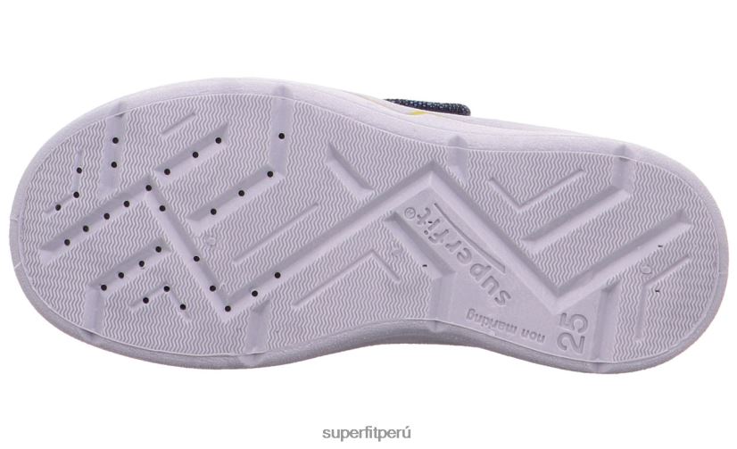 educación física Superfit bebés benny - zapatilla con cierre de velcro azul V06L2446 zapatillas