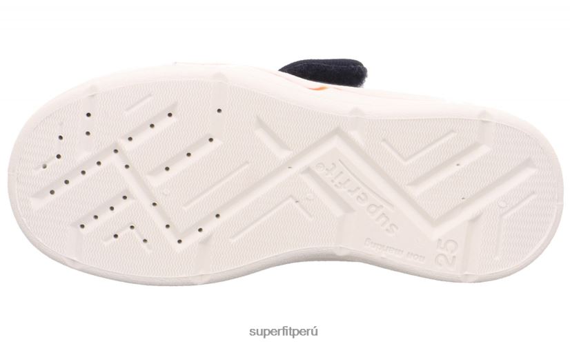 educación física Superfit bebés benny - zapatilla con cierre de velcro azul/multicolor V06L2412 zapatillas