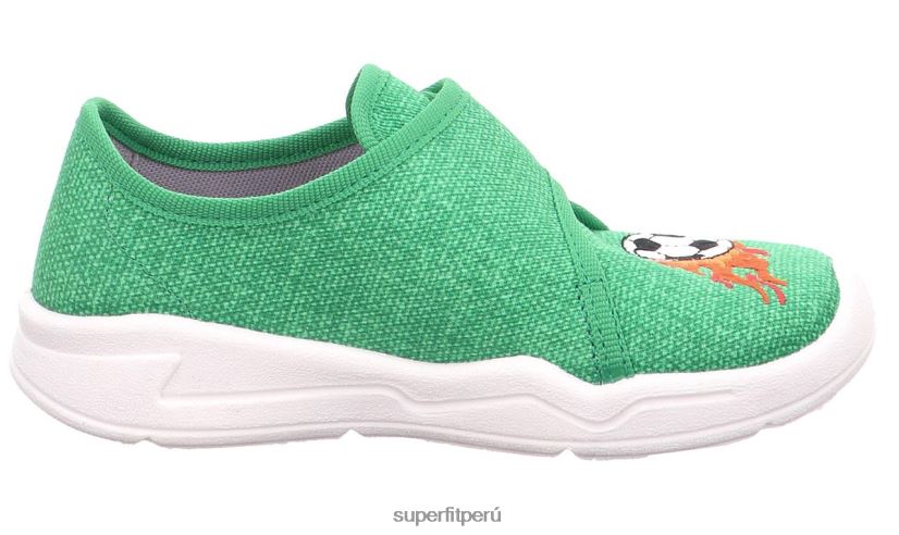 educación física Superfit bebés benny - zapatilla con cierre de velcro verde/naranja V06L2466 zapatillas