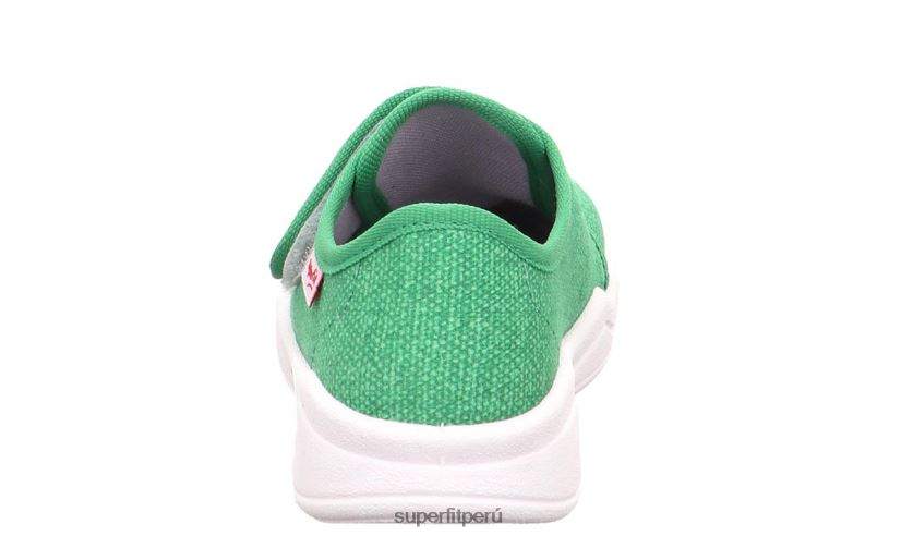 educación física Superfit bebés benny - zapatilla con cierre de velcro verde/naranja V06L2466 zapatillas
