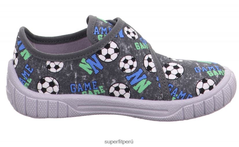 educación física Superfit bebés billete - zapatilla con cierre de velcro Verde gris V06L245 zapatillas