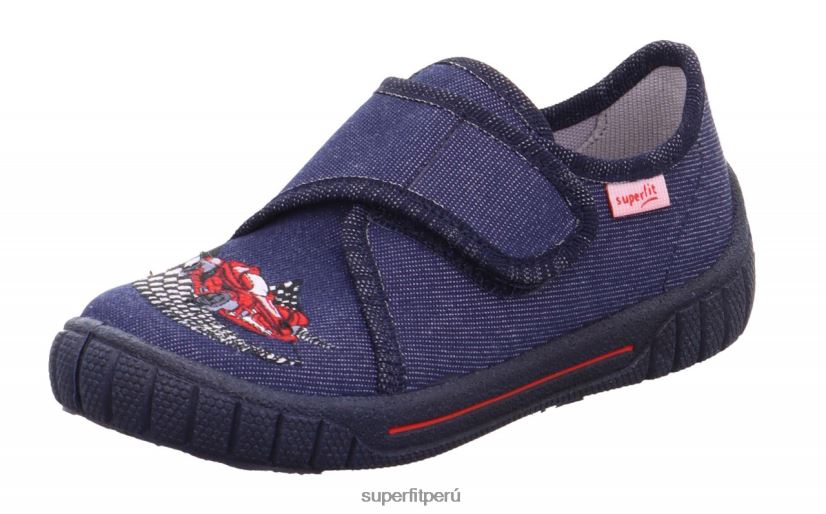 educación física Superfit bebés billete - zapatilla con cierre de velcro azul V06L24129 zapatillas