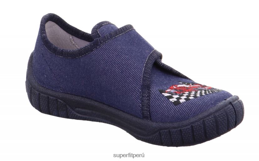 educación física Superfit bebés billete - zapatilla con cierre de velcro azul V06L24129 zapatillas
