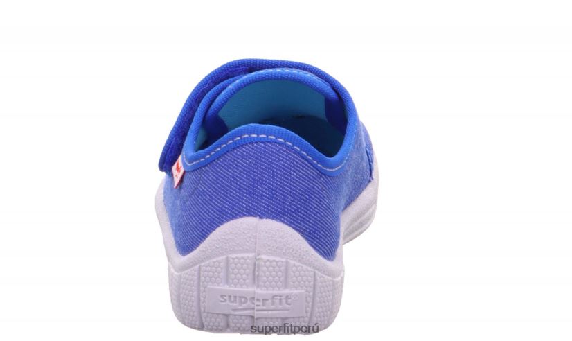educación física Superfit bebés billete - zapatilla con cierre de velcro azul V06L24147 zapatillas