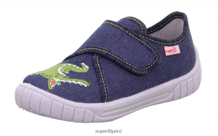 educación física Superfit bebés billete - zapatilla con cierre de velcro azul V06L24154 zapatillas