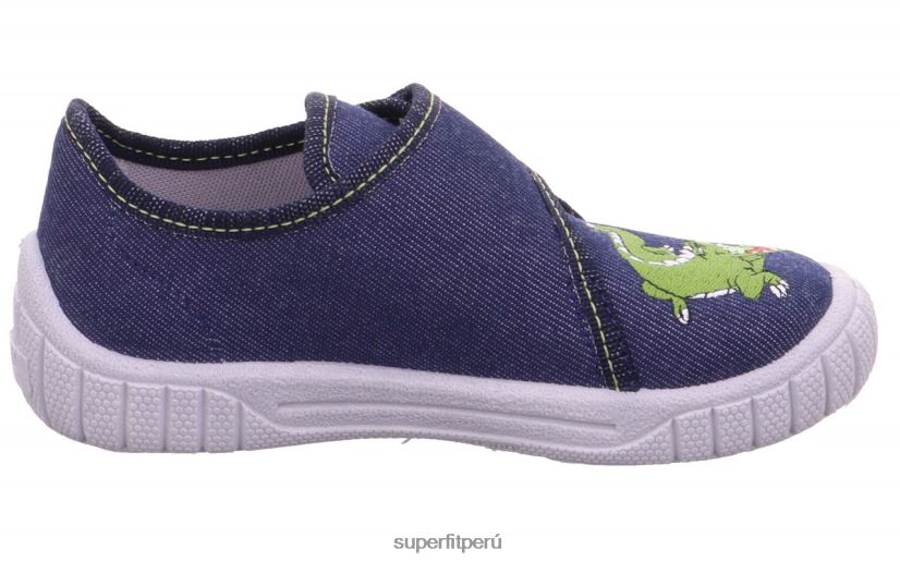 educación física Superfit bebés billete - zapatilla con cierre de velcro azul V06L24154 zapatillas