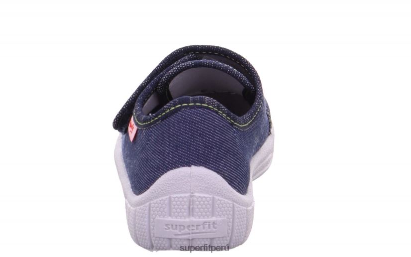 educación física Superfit bebés billete - zapatilla con cierre de velcro azul V06L24154 zapatillas