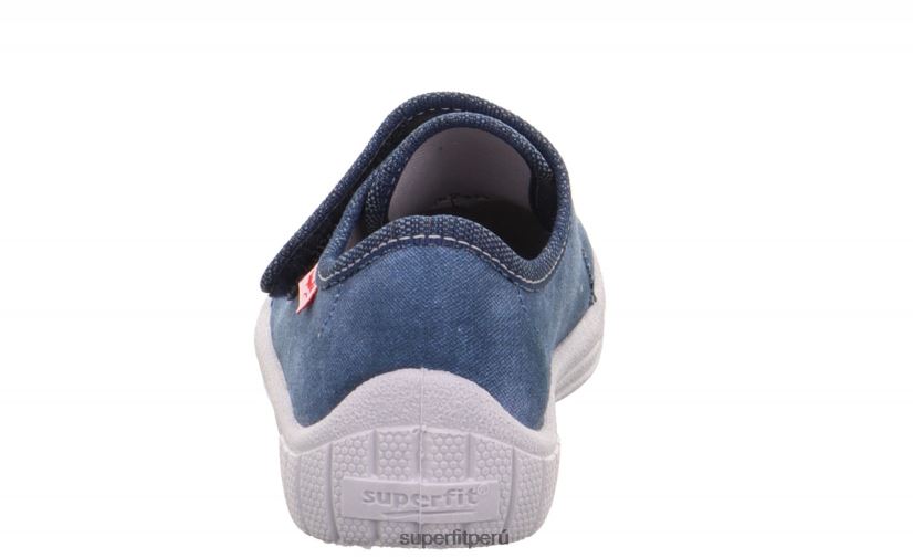 educación física Superfit bebés billete - zapatilla con cierre de velcro azul V06L2415 zapatillas