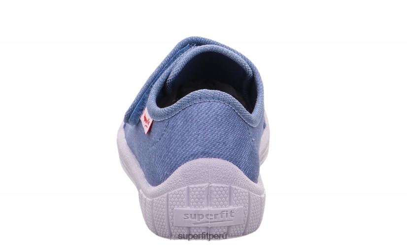 educación física Superfit bebés billete - zapatilla con cierre de velcro azul V06L2443 zapatillas