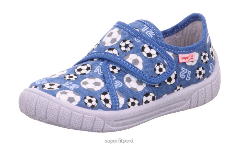 educación física Superfit bebés billete - zapatilla con cierre de velcro azul/multicolor V06L24116 zapatillas