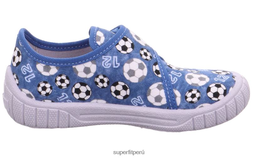 educación física Superfit bebés billete - zapatilla con cierre de velcro azul/multicolor V06L24116 zapatillas