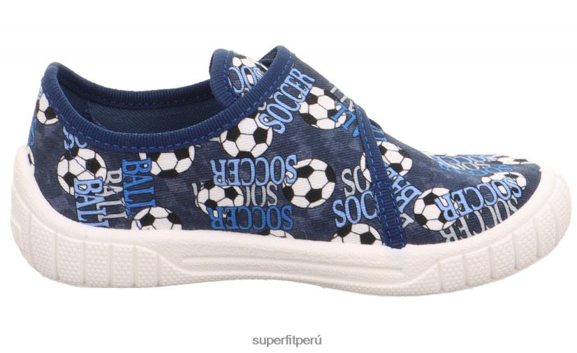 educación física Superfit bebés billete - zapatilla con cierre de velcro azul/multicolor V06L2470 zapatillas