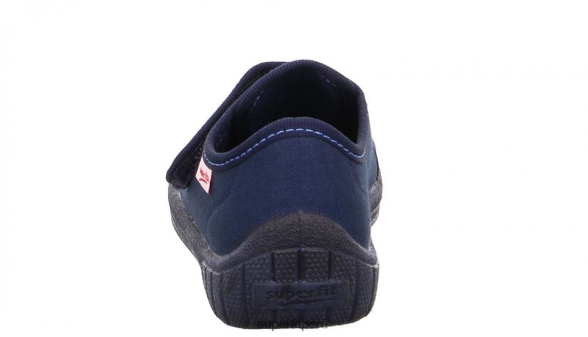 educación física Superfit bebés billete - zapatilla con cierre de velcro azul rojo V06L2457 zapatillas
