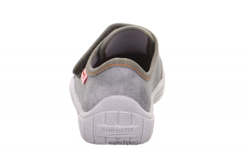 educación física Superfit bebés billete - zapatilla con cierre de velcro gris V06L2439 zapatillas