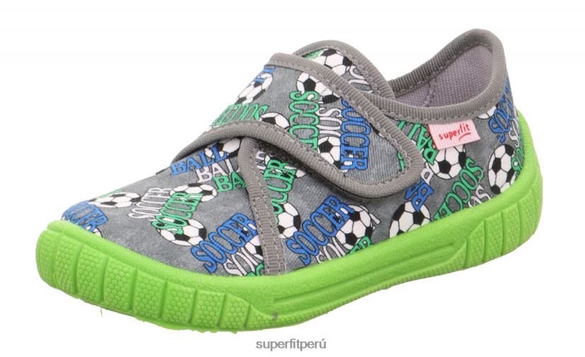 educación física Superfit bebés billete - zapatilla con cierre de velcro gris/multicolor V06L2497 zapatillas