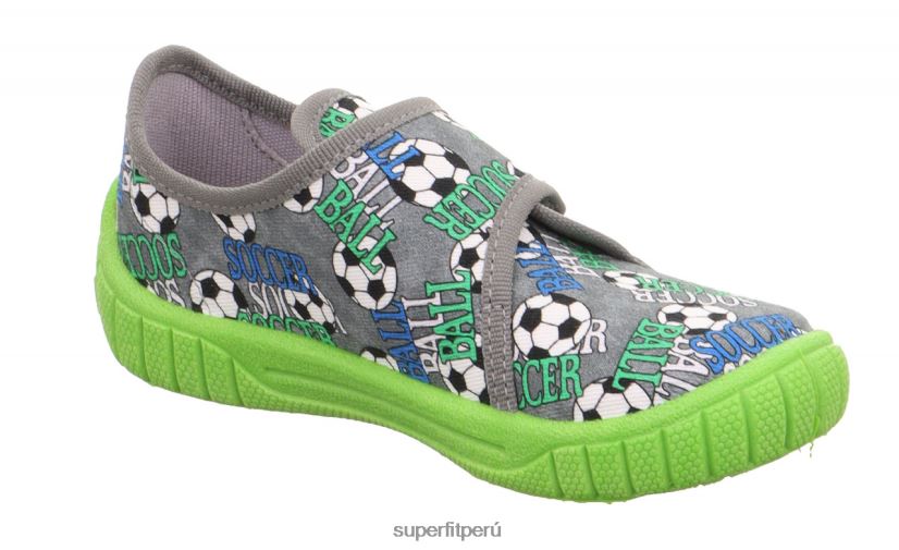 educación física Superfit bebés billete - zapatilla con cierre de velcro gris/multicolor V06L2497 zapatillas