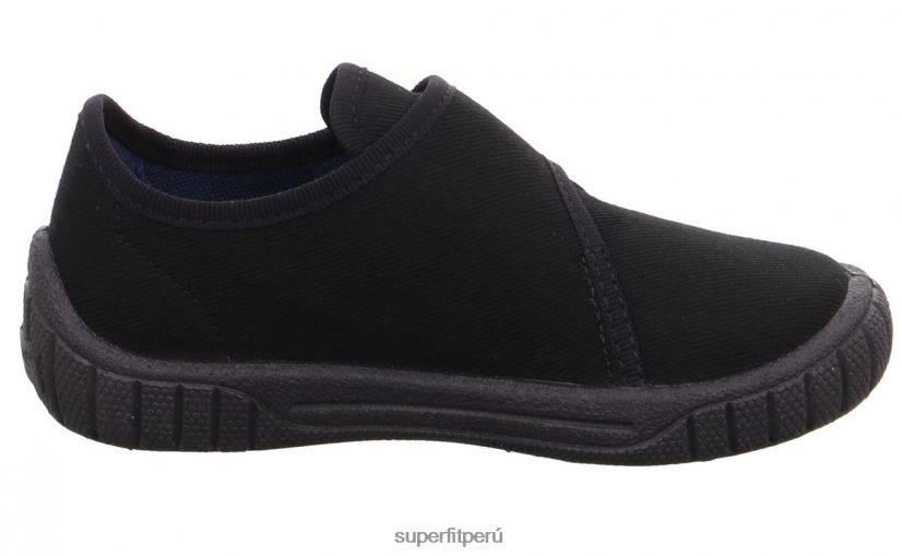 educación física Superfit bebés billete - zapatilla con cierre de velcro negro V06L2452 zapatillas