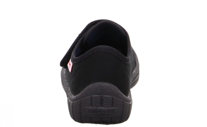 educación física Superfit bebés billete - zapatilla con cierre de velcro negro V06L2452 zapatillas