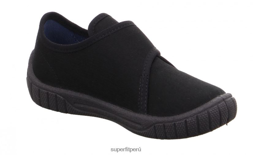 educación física Superfit bebés billete - zapatilla con cierre de velcro negro V06L2452 zapatillas