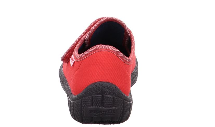 educación física Superfit bebés billete - zapatilla con cierre de velcro rojo/gris V06L2442 zapatillas