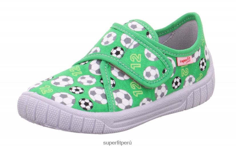 educación física Superfit bebés billete - zapatilla con cierre de velcro verde V06L24161 zapatillas