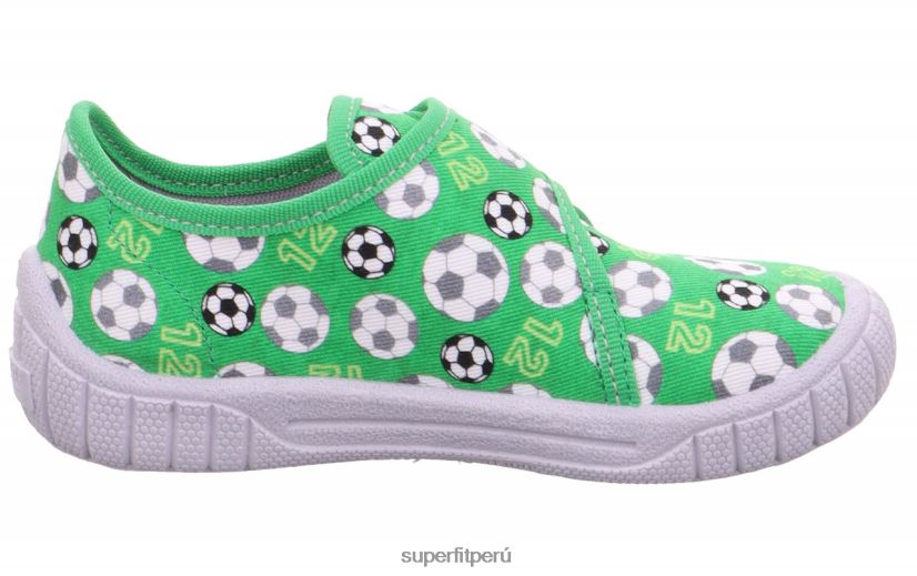 educación física Superfit bebés billete - zapatilla con cierre de velcro verde V06L24161 zapatillas